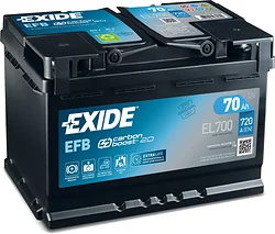 Автомобильный аккумулятор Exide Start-Stop EFB EL700 (70Ah)