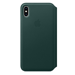 Apple Leather Folio для iPhone XS Max Forest Green