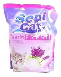 Sepiolsa Pearls Fresh Жемчужный с ароматом лаванды 5л/2,2кг