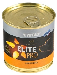 Titbit (0.24 кг) 1 шт. Консервы для собак Elite Pro Баранина