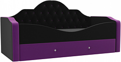 Mebelico Скаут 162x72 102900 (черный/фиолетовый)
