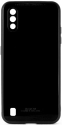 Case Glassy для Galaxy M01 (черный)