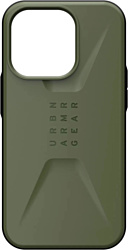 Чехол для телефона Uag для iPhone 14 Pro Civilian Olive 114042117272