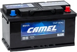 Автомобильный аккумулятор Camel 58014MF (80Ah)