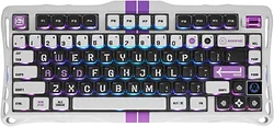 Клавиатура Gravastar Mercury V75 HE Mecha Gray GravaStar x Gateron Magnetic Jade Pro Клавиатура Gravastar Mercury V75 HE Mecha Gray GravaStar x Gateron Magnetic Jade Pro