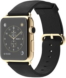 Apple Watch Edition 42mm Yellow Gold with Black Classic Buckle (MKL62)