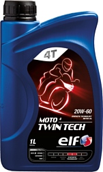 Elf MOTO 4 TWIN Tech 20W-60 1л