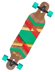 DB longboards Pioneer bamboo fiberglass 38 complete