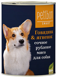 Petibon (0.41 кг) 1 шт. Smart Говядина & ягнёнок