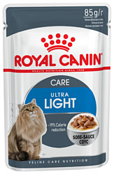 Royal Canin (0.085 кг) 1 шт. Ultra Light (в соусе)