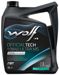 Wolf OfficialTech 10W-40 Ultra MS 5л