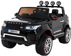 Wingo LAND ROVER 4x4 LUX (усиленный аккумулятор, черный)