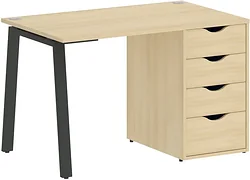 Стол для работы Riva Home Office VR.SP-3-118.4.A Anthracite (акация лорка) Стол для работы Riva Home Office VR.SP-3-118.4.A Anthracite (акация лорка)