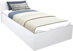 Кровать МДК КР10 100x200/700x1052x2032 (белый)