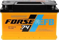 Автомобильный аккумулятор FORSE EFB R+ 710 A (74Ah)