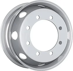 Колесный диск Asterro 1744A 6.75x17.5/8x275 D221 ET130 Серебристый