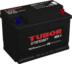 Автомобильный аккумулятор Tubor Standart R+ (75Ah)