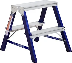 Лестница Алюмет стальная двухсторонняя MD M8202