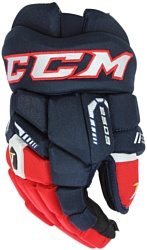 CCM Tacks 6052 JR (синий/красный/белый, 10 размер)