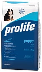 Prolife Pupppy Large с курицей и рисом (12 кг)