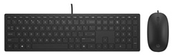 HP 4CE97AA Wired Keyboard and Mouse 400 black USB