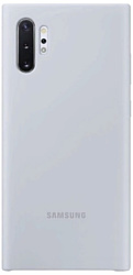 Samsung Silicone Cover для Galaxy Note10 Plus (серебристый)