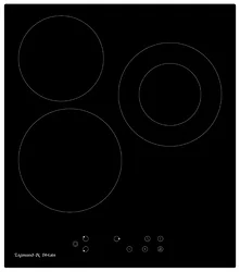 Электрическая варочная панель Zigmund & Shtain CN 37.4 B