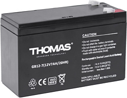 Аккумулятор для ИБП Thomas GB 12-7 Ah 12V7Ah