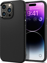 Spigen Liquid Air iPhone 14 Pro Max Matte Black ACS04813 (черный матовый)