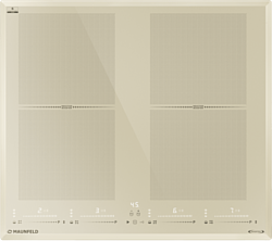 Электрическая варочная панель MAUNFELD CVI594SF2BG LUX Inverter
