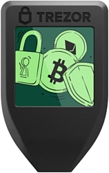 Аппаратный криптокошелек Trezor Model T (черный)