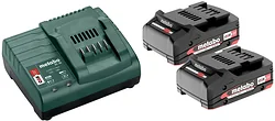 Аккумулятор с зарядным устройством Metabo 685161000 (18В/2x2 Ah + 12-18В)