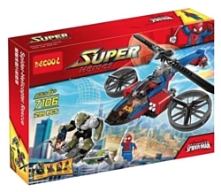 Decool Super Heroes 7106 Вертолет человека-паука