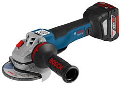 BOSCH GWS 18V-10 PC 5.0Ач х2 L-BOXX