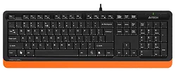 Клавиатура A4Tech Fstyler FK10 orange-black USB