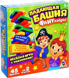 Настольная игра для детей Лас Играс Падающая башня Фантазеры 3440817