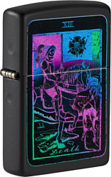 Zippo Black Light Tarot Card Design 49698-000003