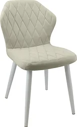 Гальваник Бергамо (эмаль белый муар/Candy Cream)