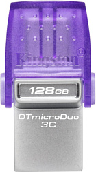 Kingston DataTraveler MicroDuo 3C USB 3.2 Gen 1 128GB