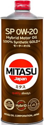 Mitasu Gold Plus Hybrid 0W-20 SP GF-6A 1л