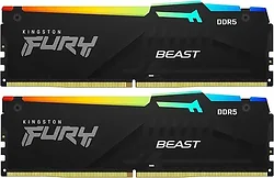 Модуль памяти Kingston FURY Beast RGB KF552C40BBAK2-16