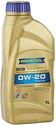 Моторное масло Ravenol Eco Synth ECS 0W-20 1л