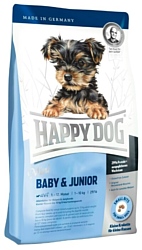 Happy Dog (4 кг) Mini Baby&Junior