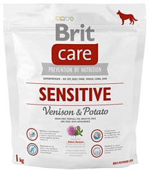 Brit (1 кг) Care Sensitive Venison & Potato