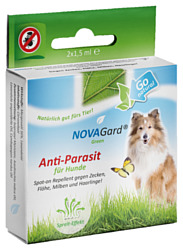 NovaGard капли от блох и клещей Anti-Parasit Спот-он для собак и щенков