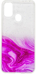 EXPERTS Aquarelle для Apple iPhone X/XS (ярко-розовый)