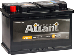 Atlant 75 Аh ATLANT Black L+