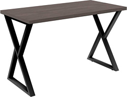 Стол для работы TMB Loft Дункан разборный 1200х700 36 мм (флитвуд серая лава/черный)