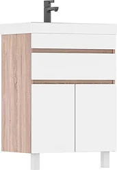 Тумба под умывальник Volna Conty 60.2D.1Y Lake 60 (напольная) Тумба под умывальник Volna Conty 60.2D.1Y Lake 60 (напольная)