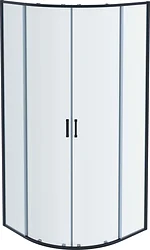 Душевой уголок Aquatek 80x200 AQ ARI RO 08020BL (черный/прозрачное стекло)